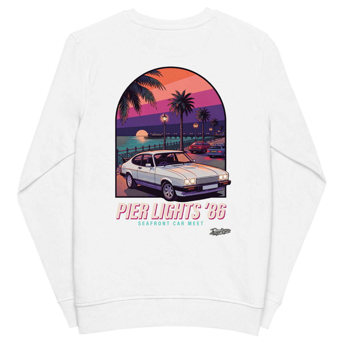 Injection Special Pier Lights Mid-Weight Sweatshirt - Dean's Classic Cars