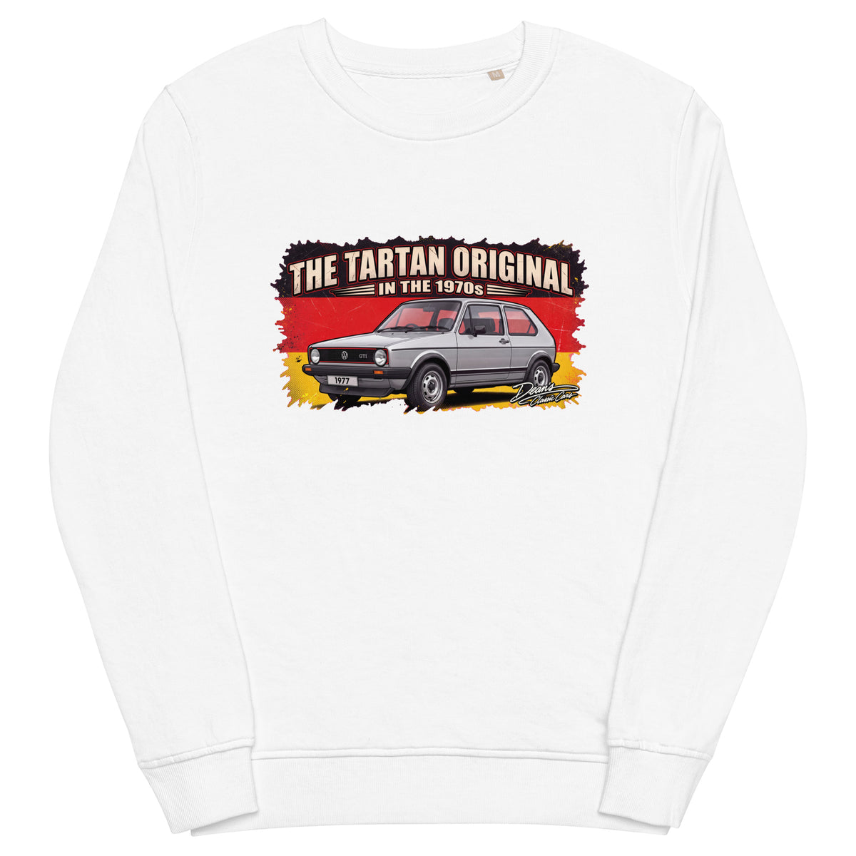 Golf GTI Diamond Silver Mid-Weight Sweatshirt - Dean's Classic Cars