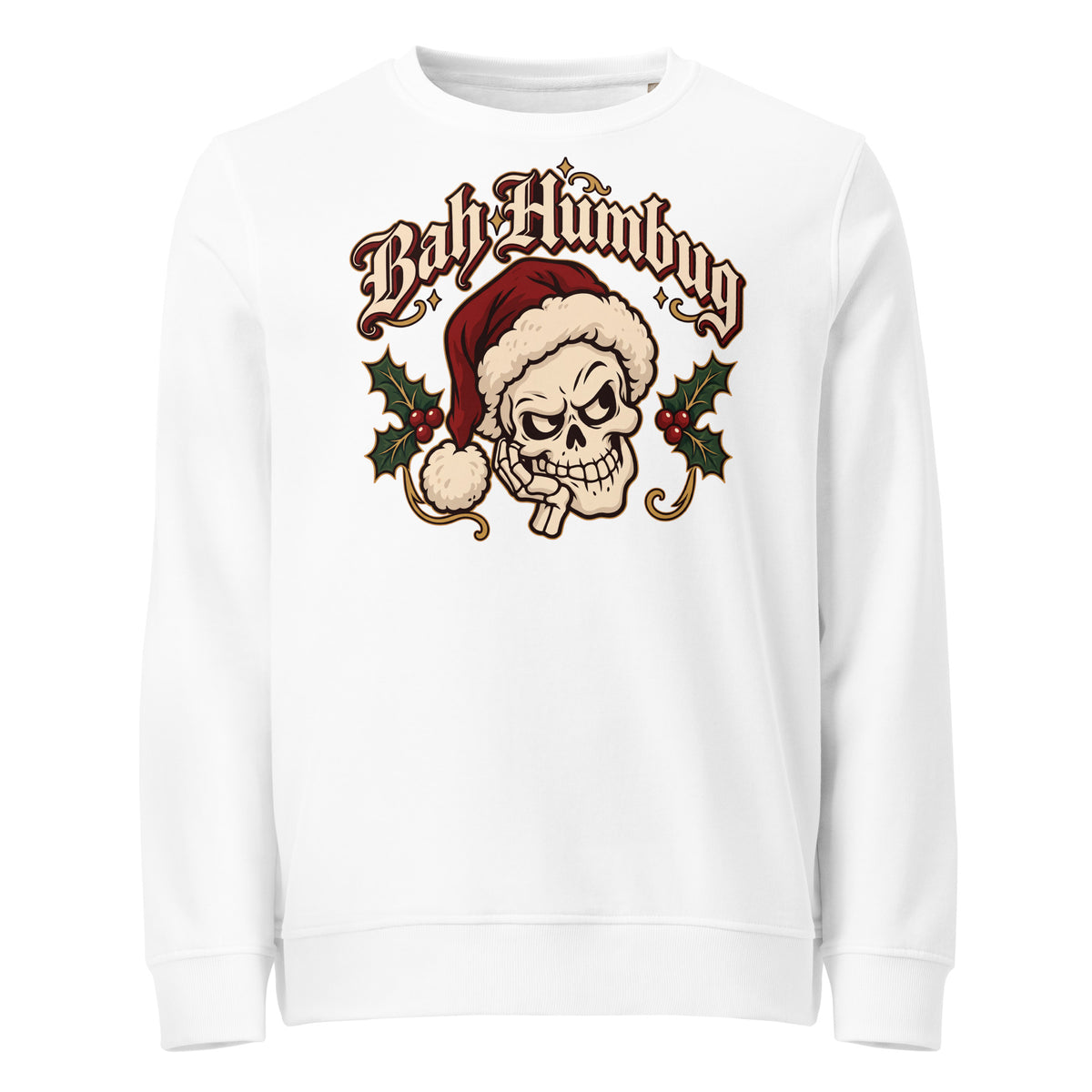 Bah Humbug Christmas Mid-Weight Sweatshirt - Ricki Robin