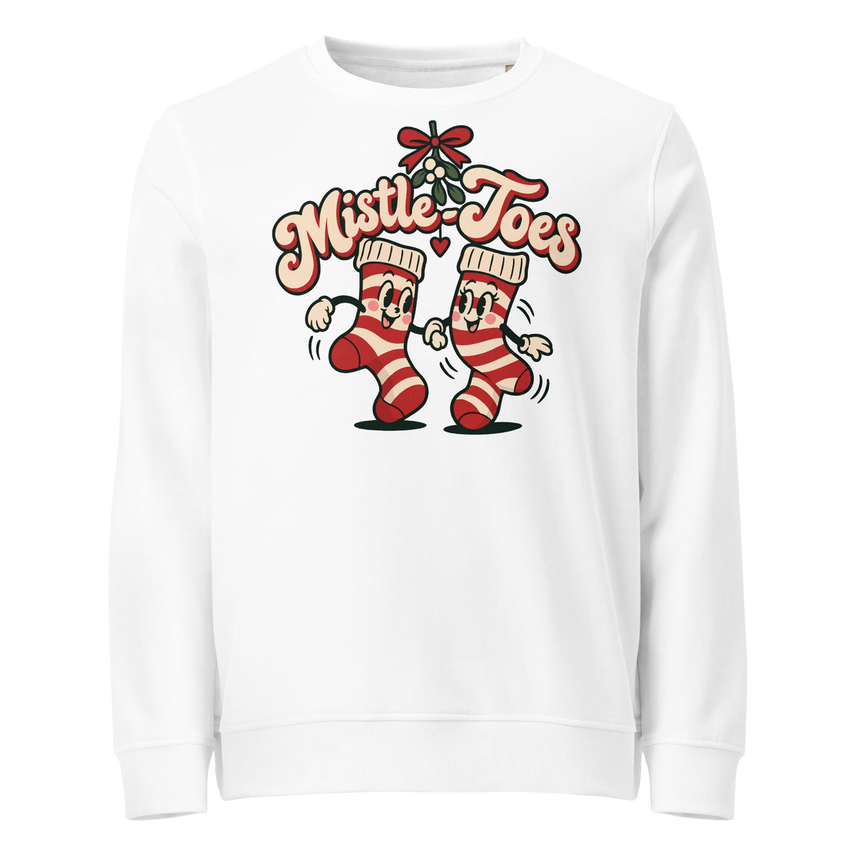 Mistle-Toes Christmas Mid-Weight Sweatshirt - Ricki Robin