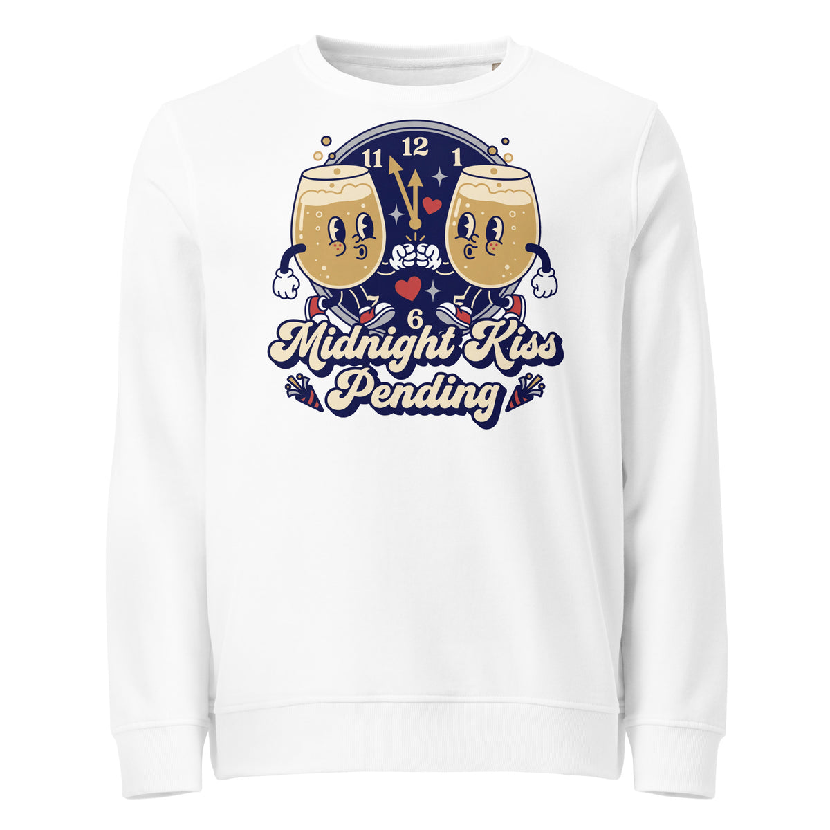 Midnight Kiss Pending New Year Mid-Weight Sweatshirt - Ricki Robin