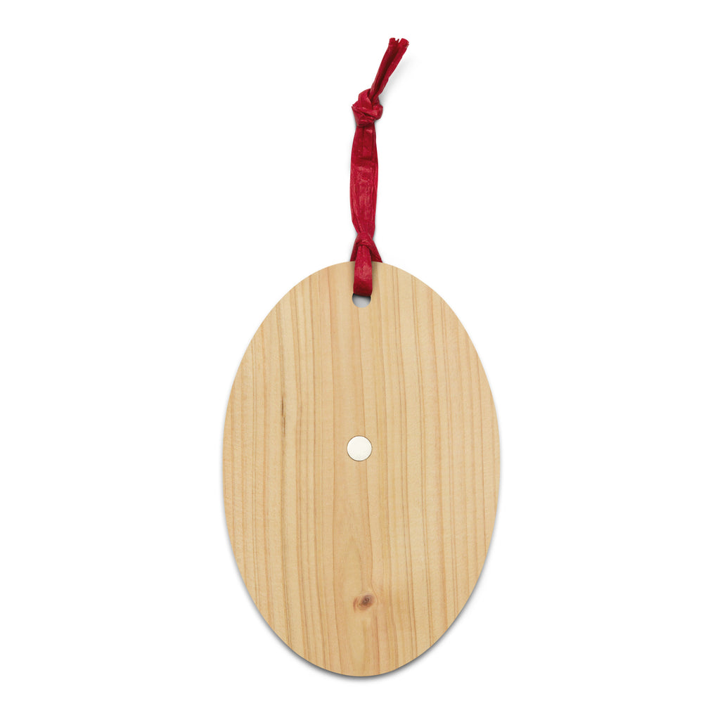 My First Christmas As Nan 2026 Wooden Ornament - Ricki Robin